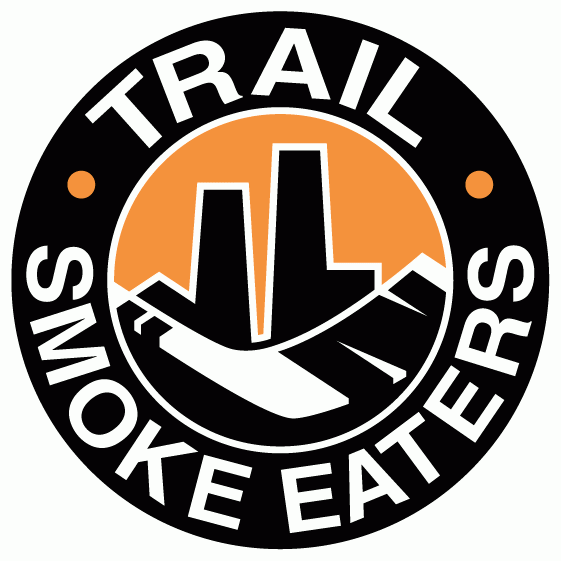 Trail Smoke Eaters 1994-Pres Primary Logo iron on heat transfer...